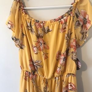 Beautiful Yellow- Gold Spring/ Summer Maxi